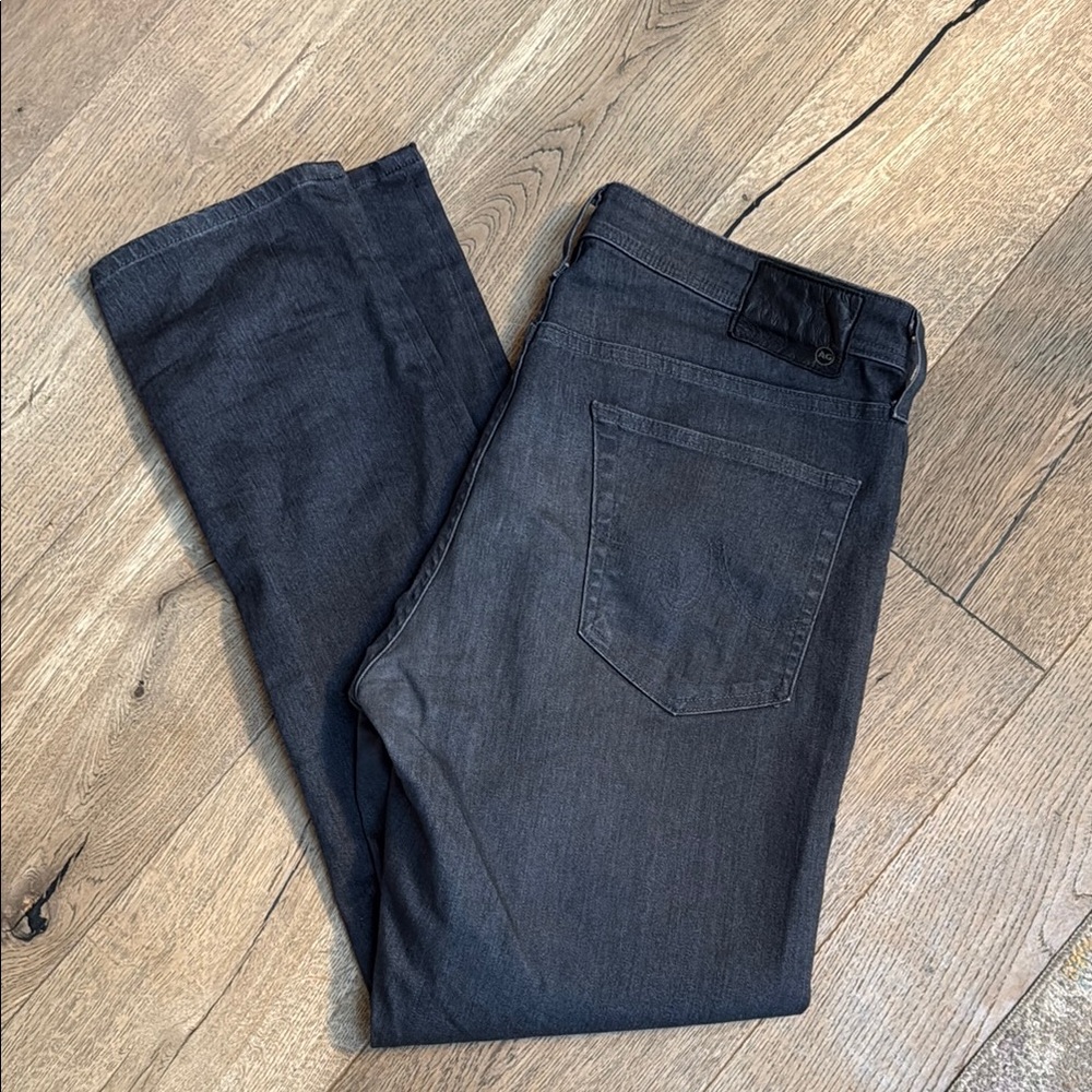 Ag Adriano Goldschmied Black Relaxed Jeans